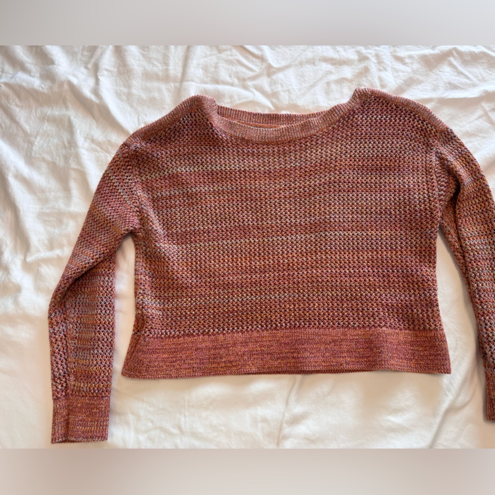 Old Navy Medium Pink/Multicolor Sweater